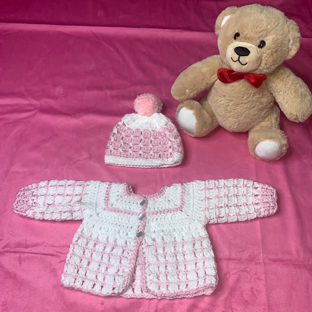 Crochet Sweater For New Born